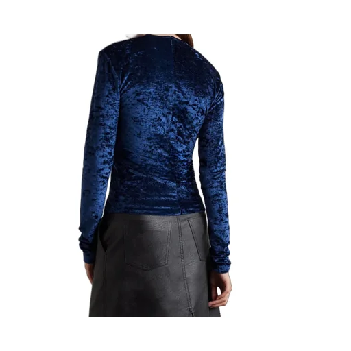 Round-Neck Knit Sweater