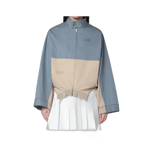 Mm6 Maison Margiela Colourblock High Neck Jacket