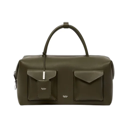 Large Shoulder Bag With Pockets