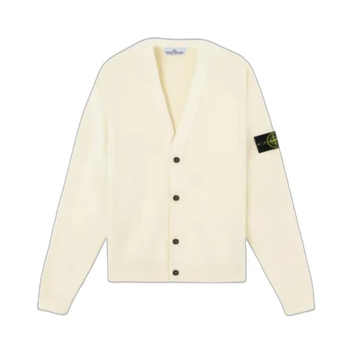 Button Ribbed Cardigan