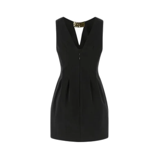 Elisabetta Franchi V-Neck Sleevless Mini Dress