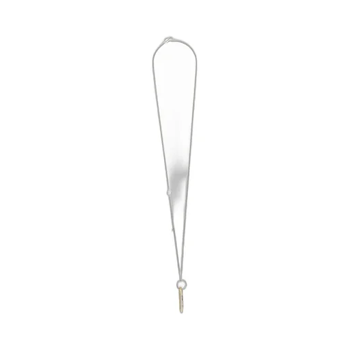 Jil Sander Ring Pendat Chain-Linked Necklace