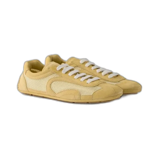 Montecarlo Re-Edition 2005 Suede And Mesh Sneakers