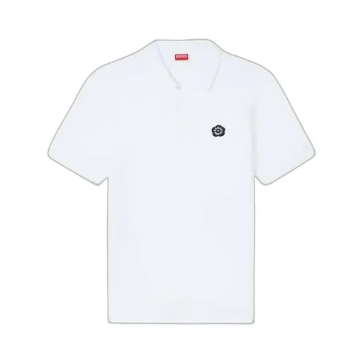 Kenzo Logo Embroidered Short-Sleeve Polo Shirt