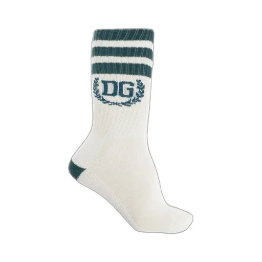 Dolce & Gabbana Logo Stripe Socks