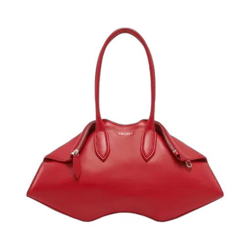Alexander Mcqueen Manta Zip Shoulder Bag