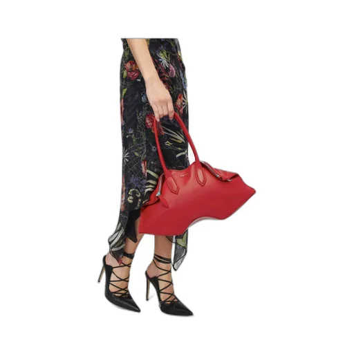 Alexander Mcqueen Manta Zip Shoulder Bag