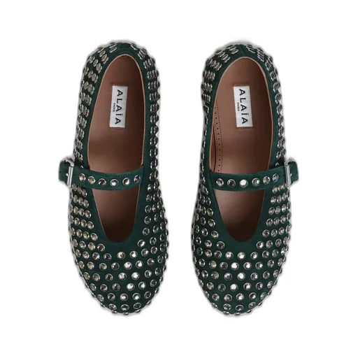 Studded Buckle Strap Sneakers