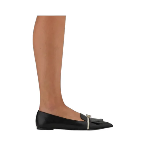 Ballet Flat With Mini Bow Detail