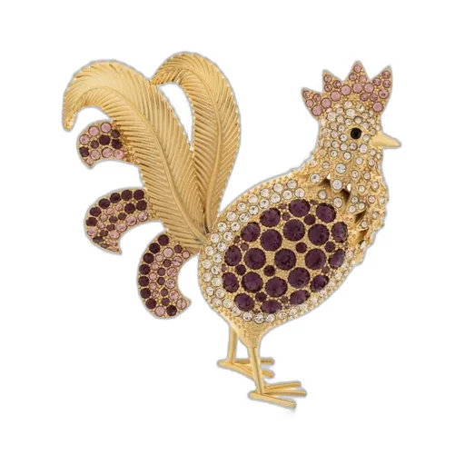 Dolce & Gabbana Sartoria Rooster Brooch