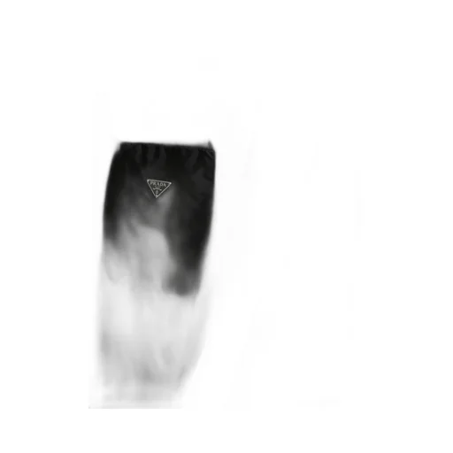 Prada Triangle-Logo Zipped Shirt