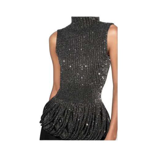 AlaÏA Sequin Knitted Top