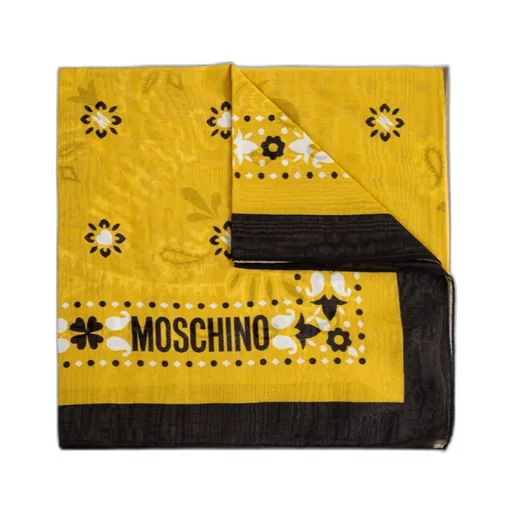 Moschino Logo Printed Scarf