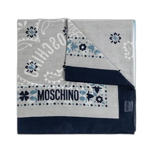 Moschino Logo Printed Scarf