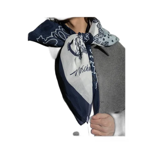 Moschino Logo Printed Scarf
