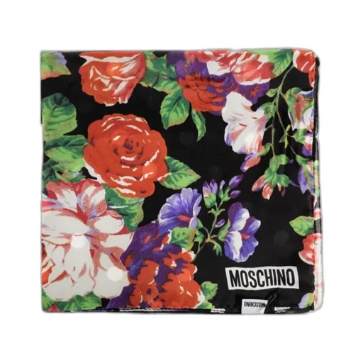 Moschino Floral Printed Scarf