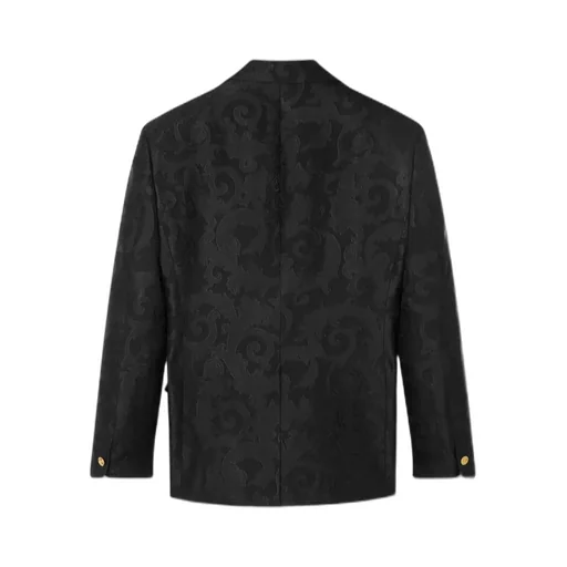 Versace Barocco Pattern Jacquard Blazer