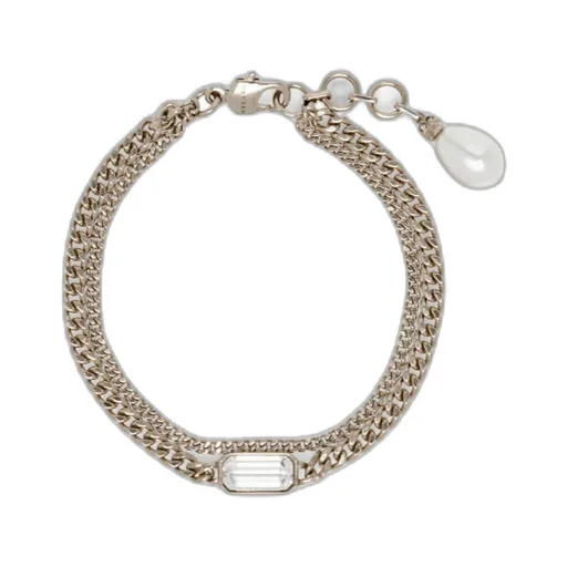 Alexander Mcqueen Skull Embellished Bracelet