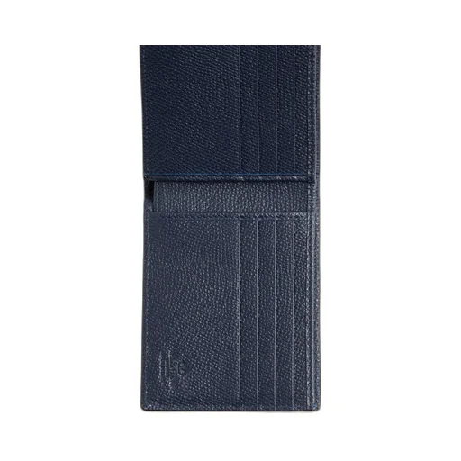 Valentino Garavani Vlogo Signature Grainy Calfskin Wallet