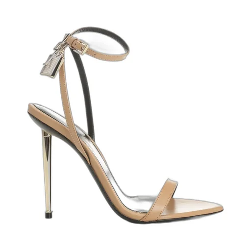 High-Heeled Sandal Lock-Style