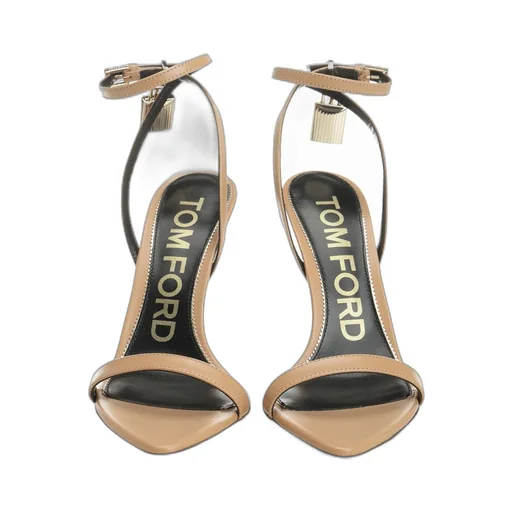 High-Heeled Sandal Lock-Style