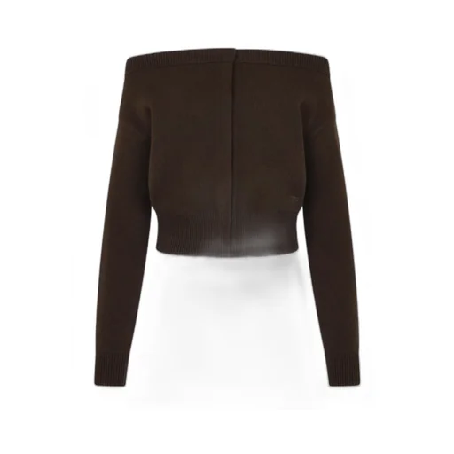 Tom Ford Open Neck Shrunken Cardigan