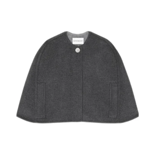 Givenchy Cropped Button-Up Cape