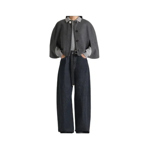Givenchy Cropped Button-Up Cape
