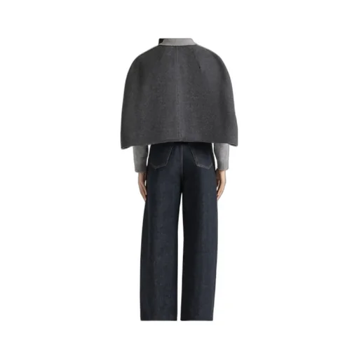 Givenchy Cropped Button-Up Cape