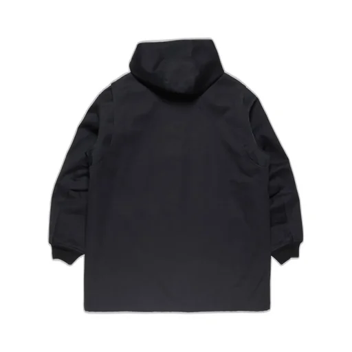 Zip-Up Hooded Coat