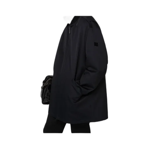 Zip-Up Hooded Coat