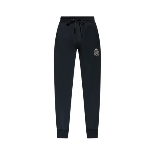 Dolce & Gabbana Heraldic Patch Sweatpants