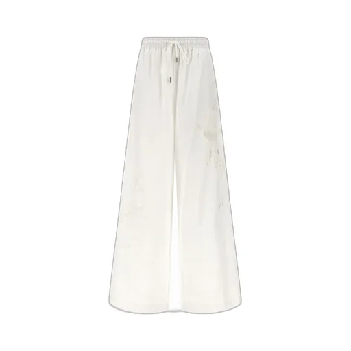 Ermanno Scervino Drawstring Wide Leg Trousers