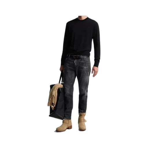 Dsquared2 Distressed Slim-Fit Jeans