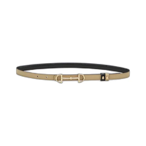 Gucci Horsebit Reversible Thin Belt