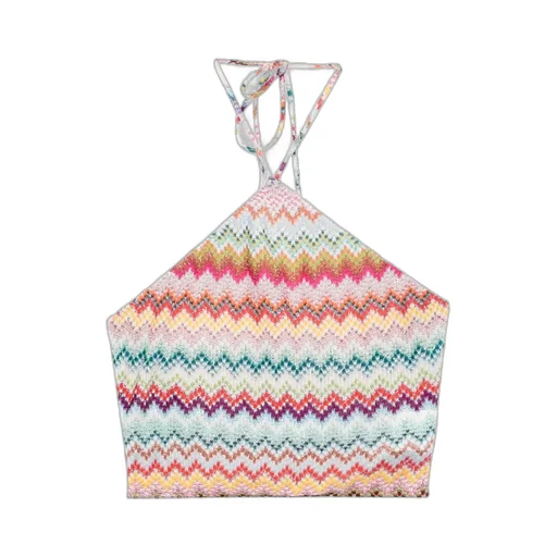 Missoni Zig-Zag Self-Tie Top