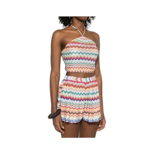 Missoni Zig-Zag Self-Tie Top