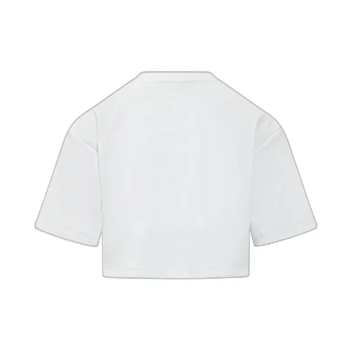 Off-White Off Stamp Rib Cropped T-Shirt