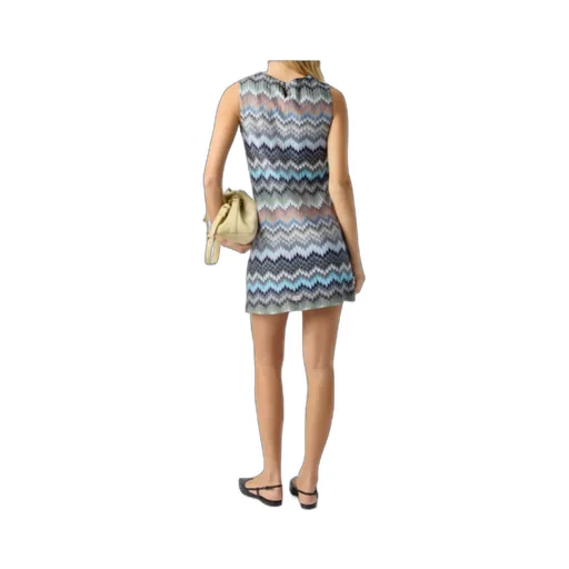 Missoni Sleeveless Chevron Mini Dress