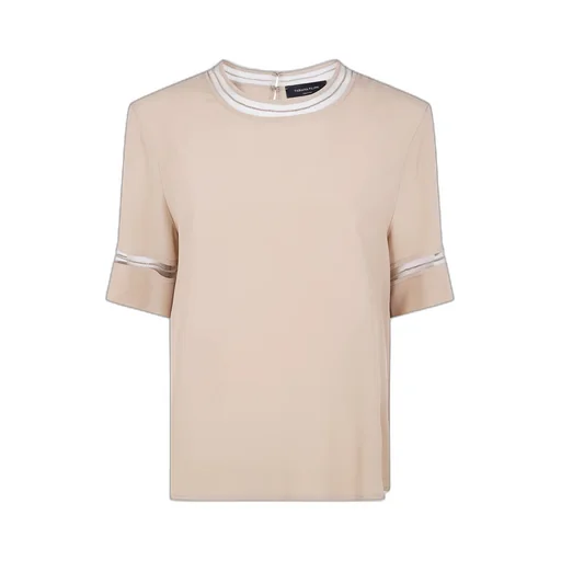 Transparent Detail T-Shirt