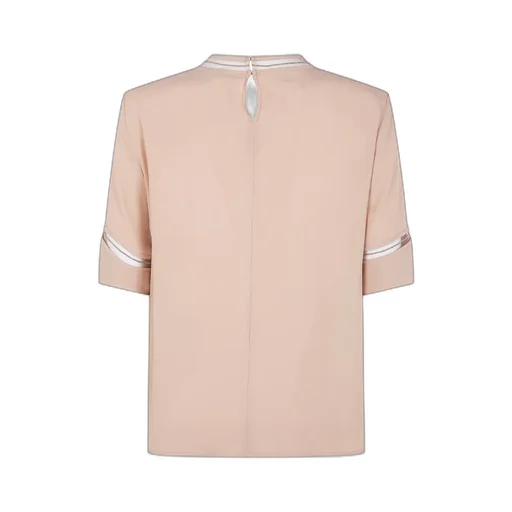 Transparent Detail T-Shirt