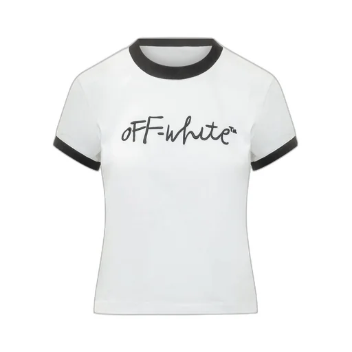 Off-White Crewneck Short-Sleeved T-Shirt