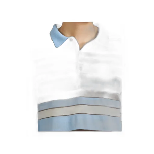 Jw Anderson Knitted Striped Rugby Polo Top