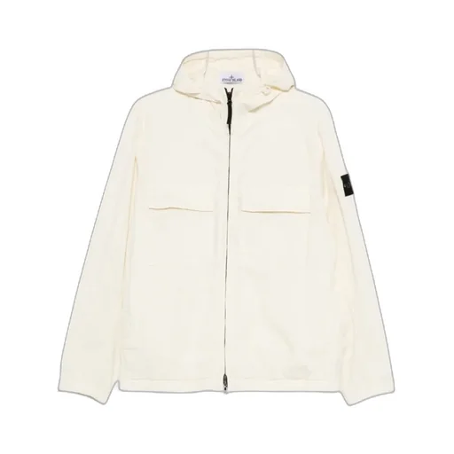 Stone Island Zip-Up Hooded Jacket