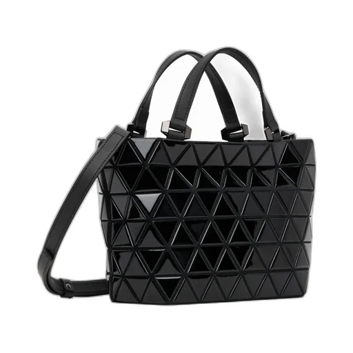 Crystal Gloss Zipper Shoulder Bag
