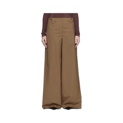 Pleated Wrap Trousers