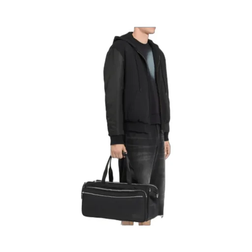 Mm6 Maison Margiela Zip-Up Gathered-Sleeve Hoodie