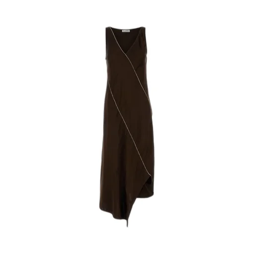 Jil Sander Embellished Sleeveless Dress