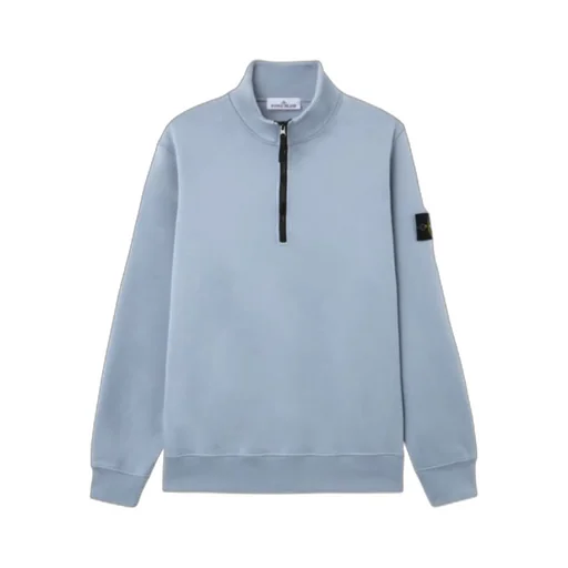 Regular-Fit Half-Zipper Sweatshirt