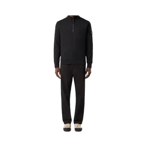 Regular-Fit Half-Zipper Sweatshirt